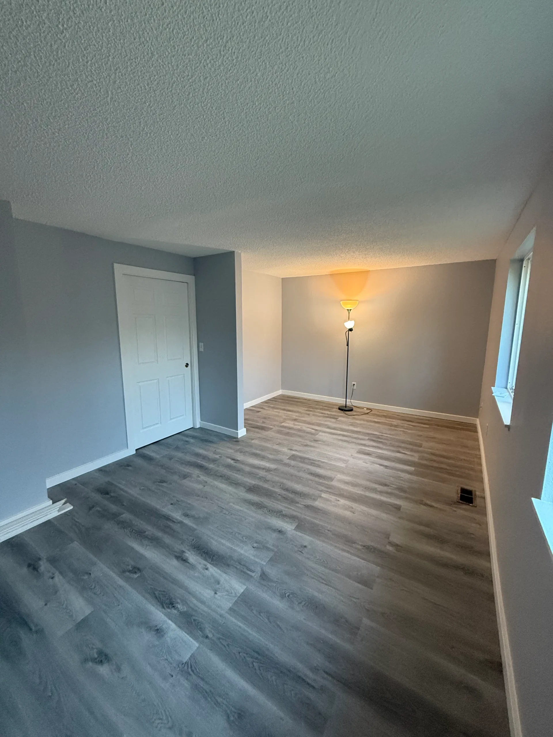 Residential flooring installation project