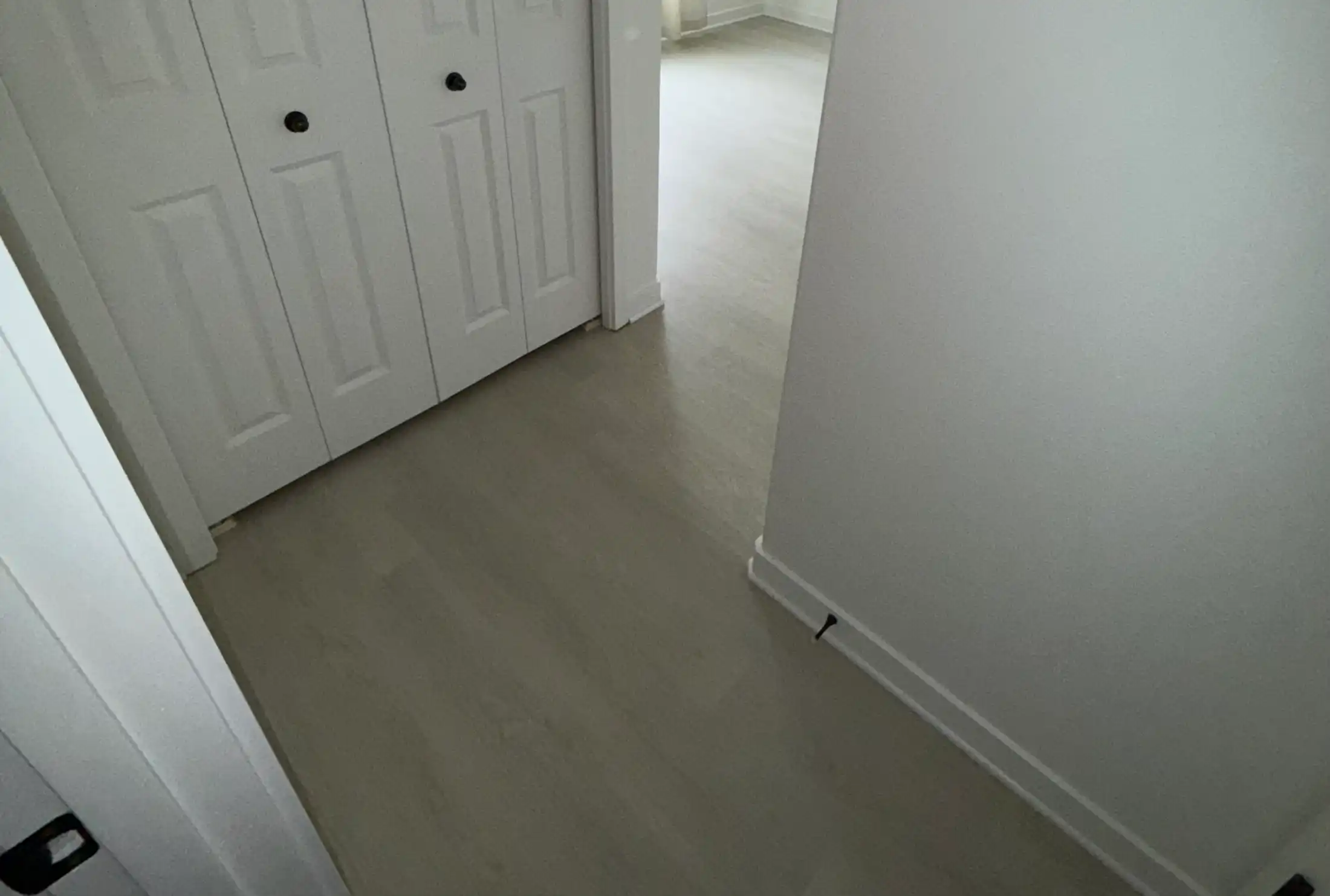 Residential flooring installation project