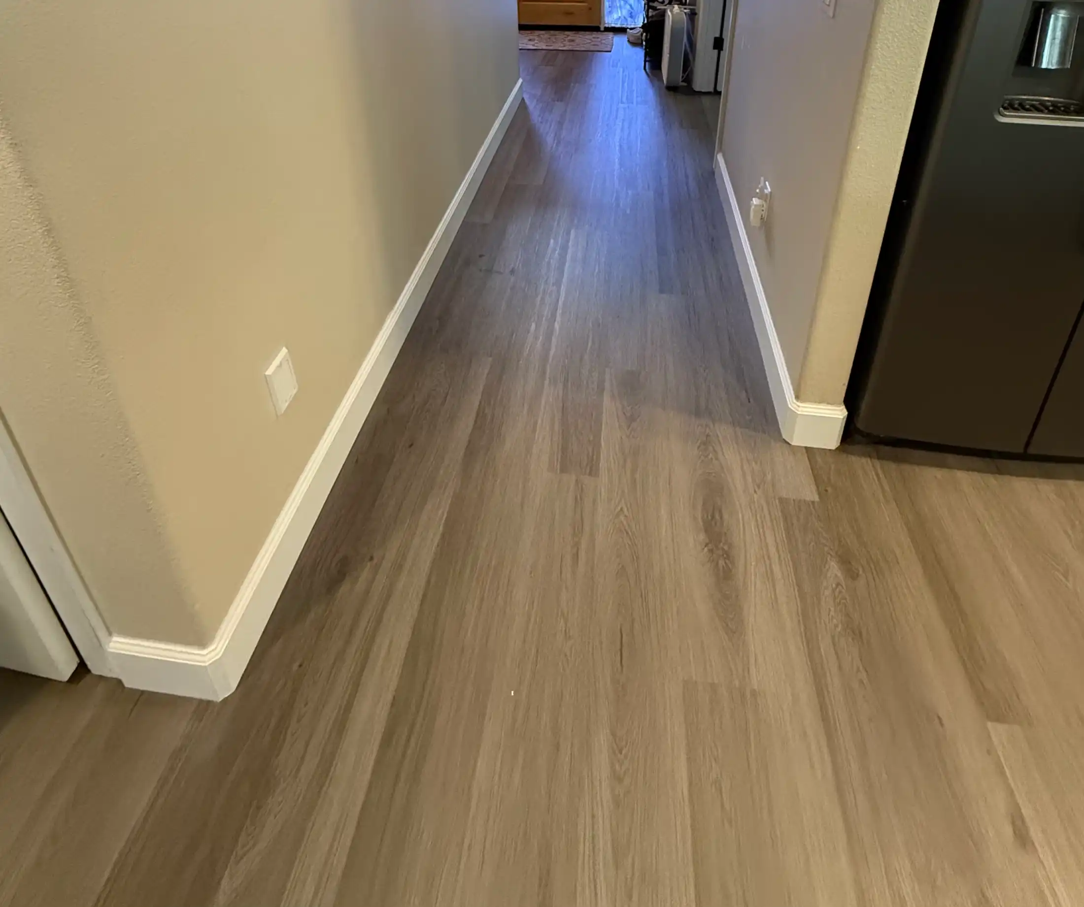 Residential flooring improvement photograph