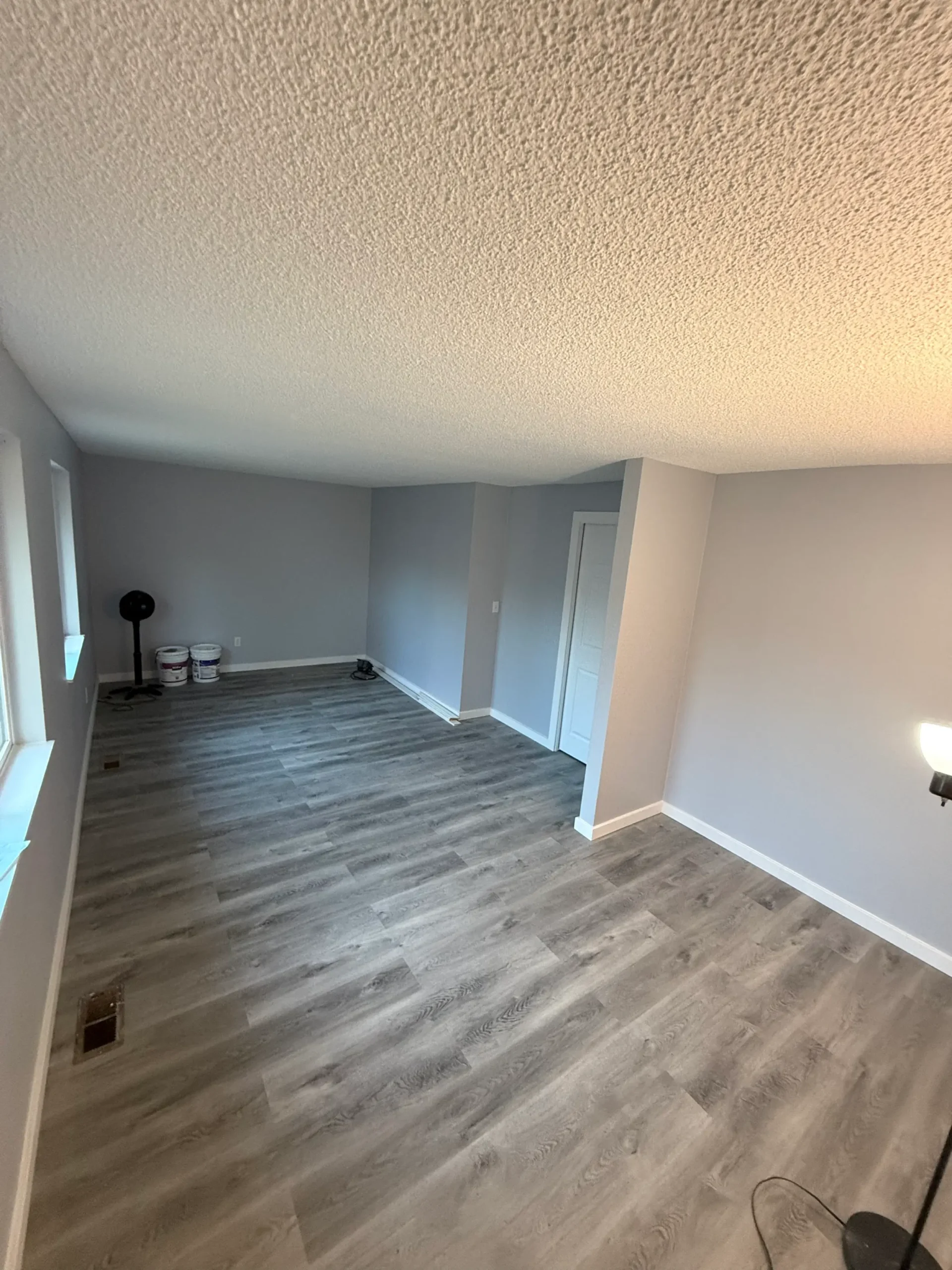 Residential flooring installation photograph